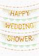 Gold Banner Wedding Shower Card, , large image number 1