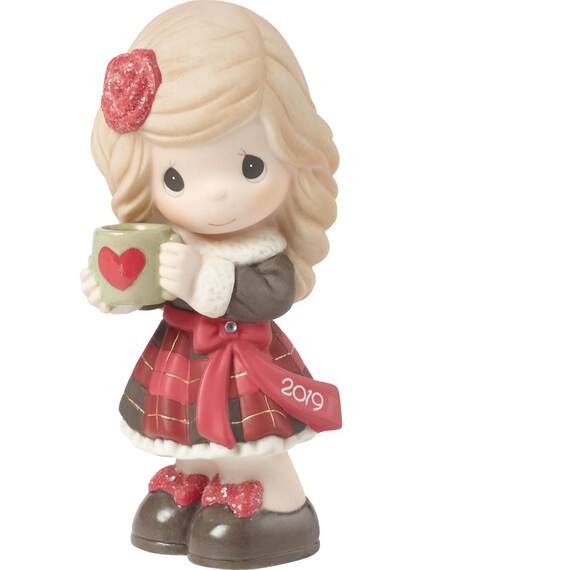 Precious Moments Have a Heartwarming Christmas 2019 Girl Figurine, 5", , large image number 1