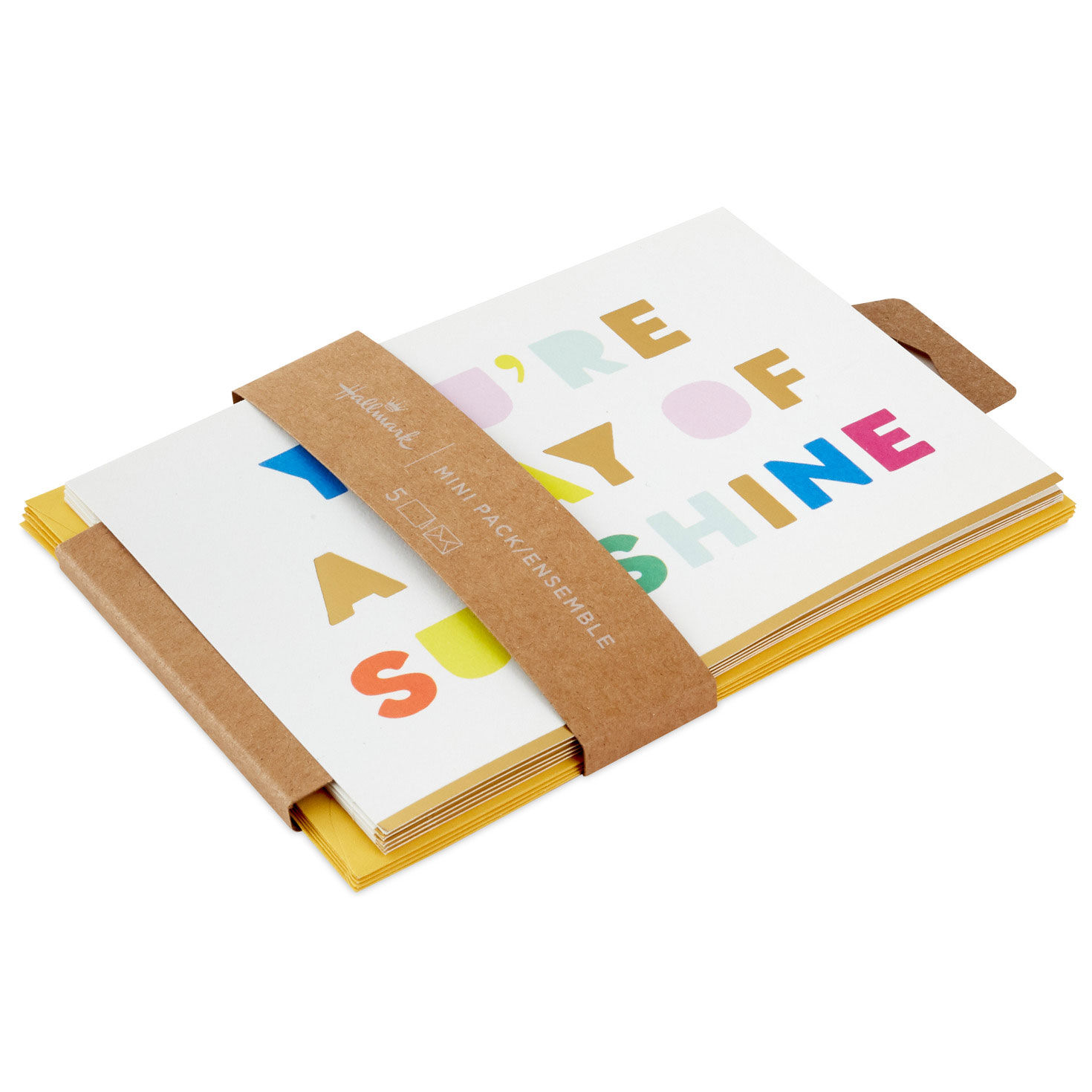 Ray of Sunshine Blank Note Cards, Pack of 5