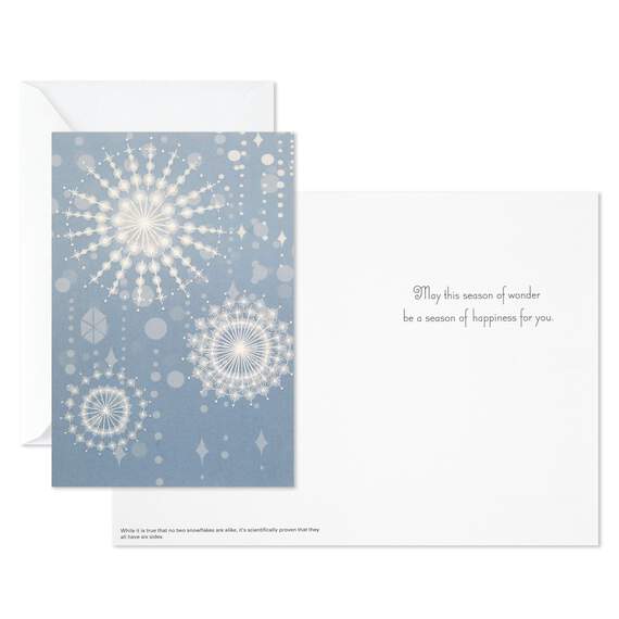 UNICEF Snowflakes Christmas Cards, Box of 12, , large image number 4