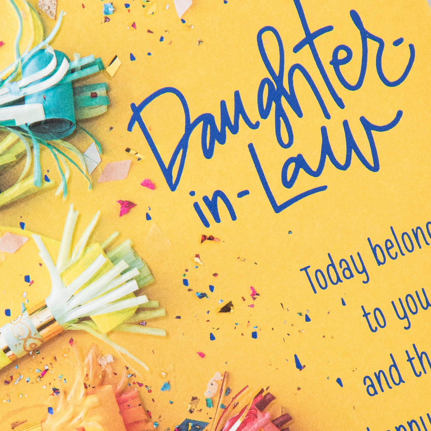 Today Belongs to You Birthday Card for Daughter-in-Law, , large image number 5