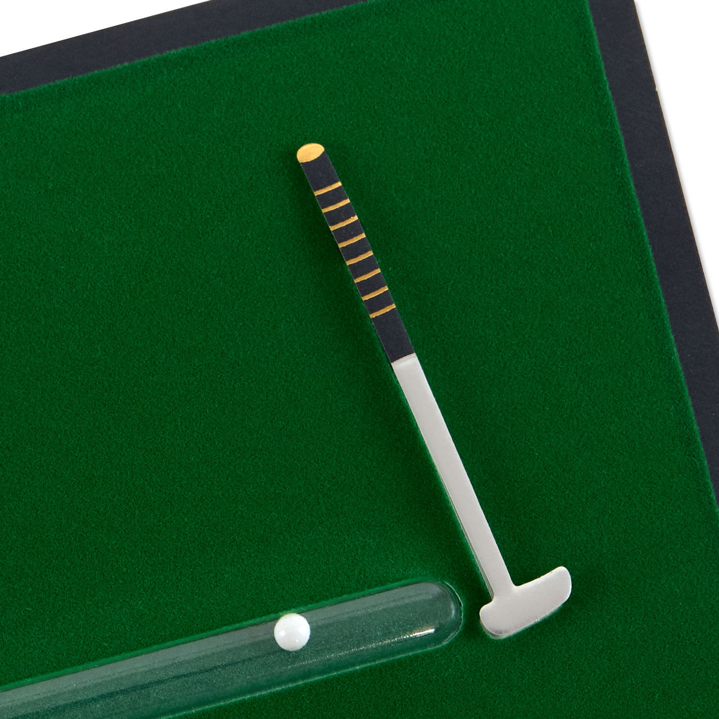 Golf Green and Putter Father's Day Card Card Cover Detail image number 4