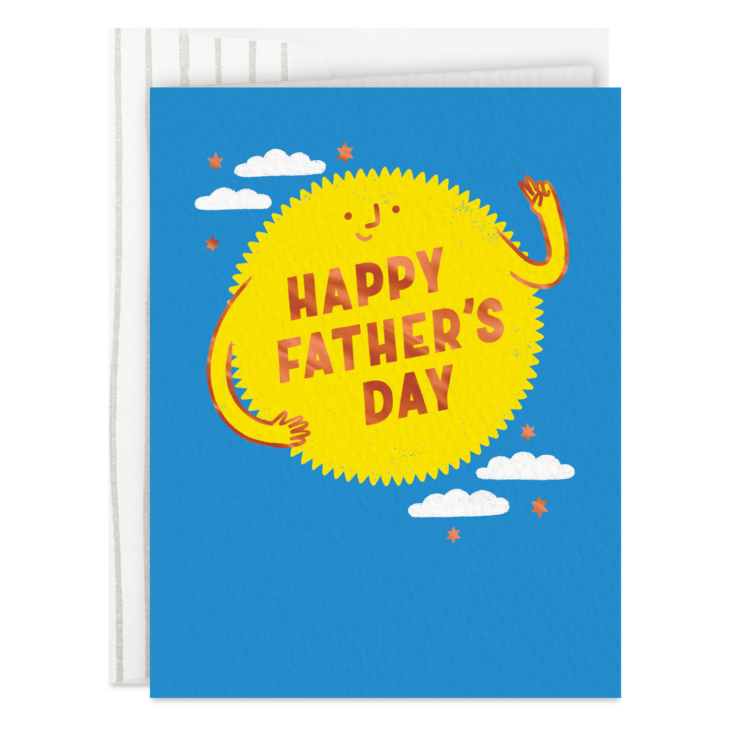 Thanks for Making My Life Brighter Father's Day Card