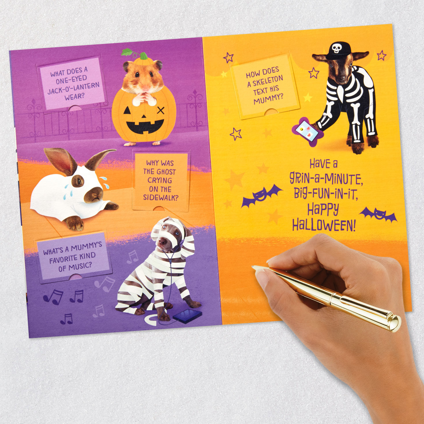 Silly Riddles Funny Halloween Card for Kids for only USD 4.99 | Hallmark