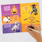 Cat Witch and Mummy Dog Riddles Halloween Card for Kids signing card image number 8