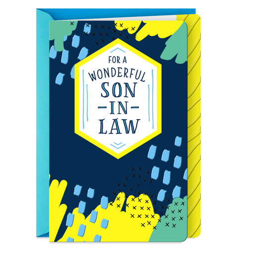 Loved and Admired Father's Day Card for Son-in-Law, 