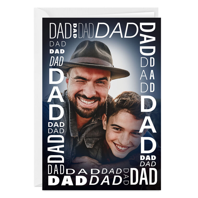 Love Celebrating You Custom Card for Dad