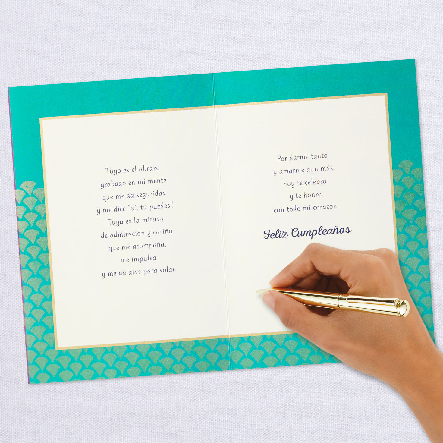 Celebrating You Spanish-Language Birthday Card for Mom, , large image number 7