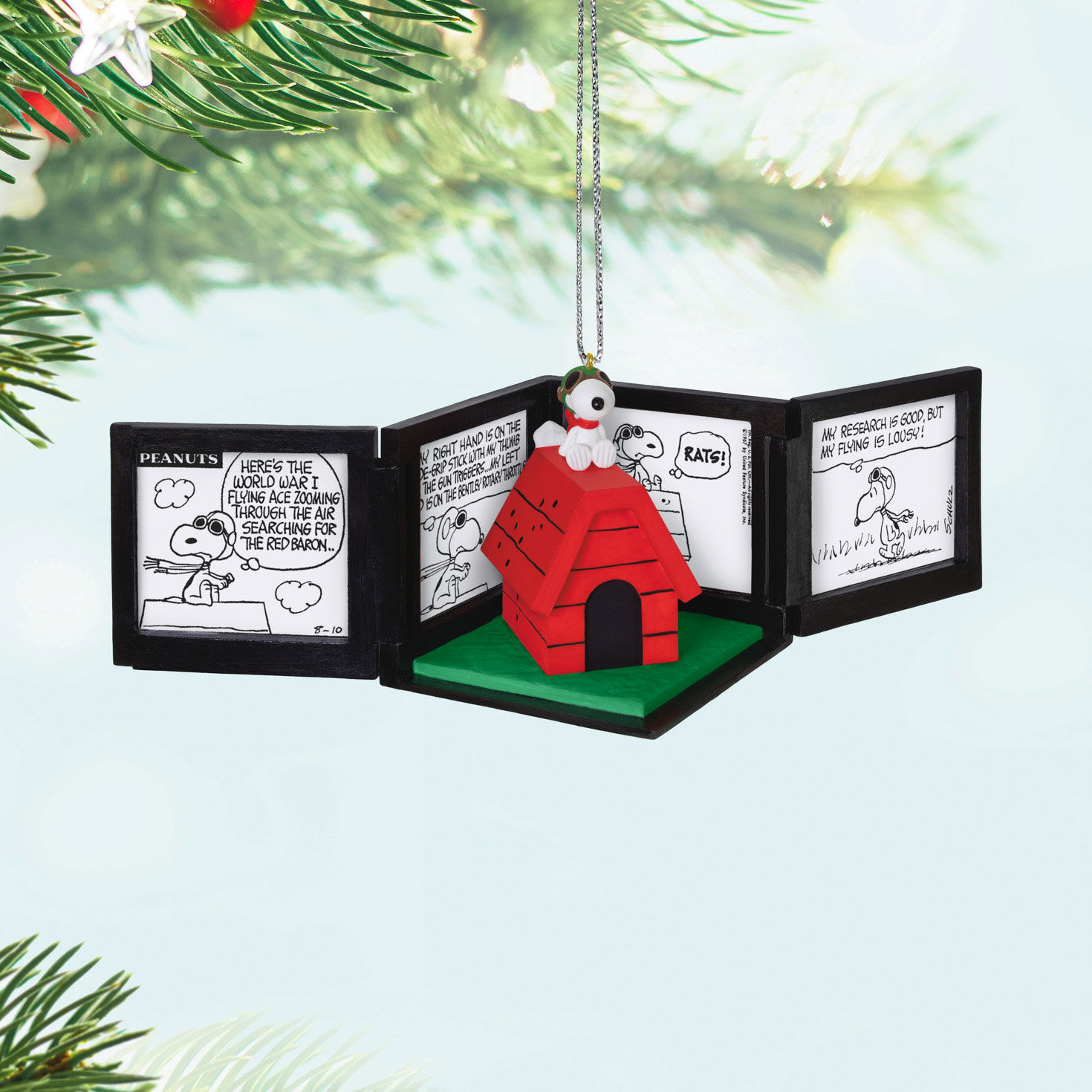 Peanuts® 75th Anniversary Snoopy as The Flying Ace Musical
