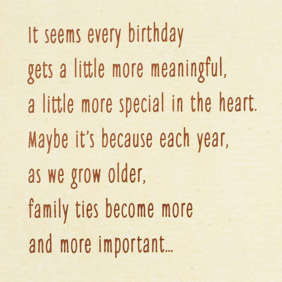Thankful for You Birthday Card for Brother From Sister, , large image number 2