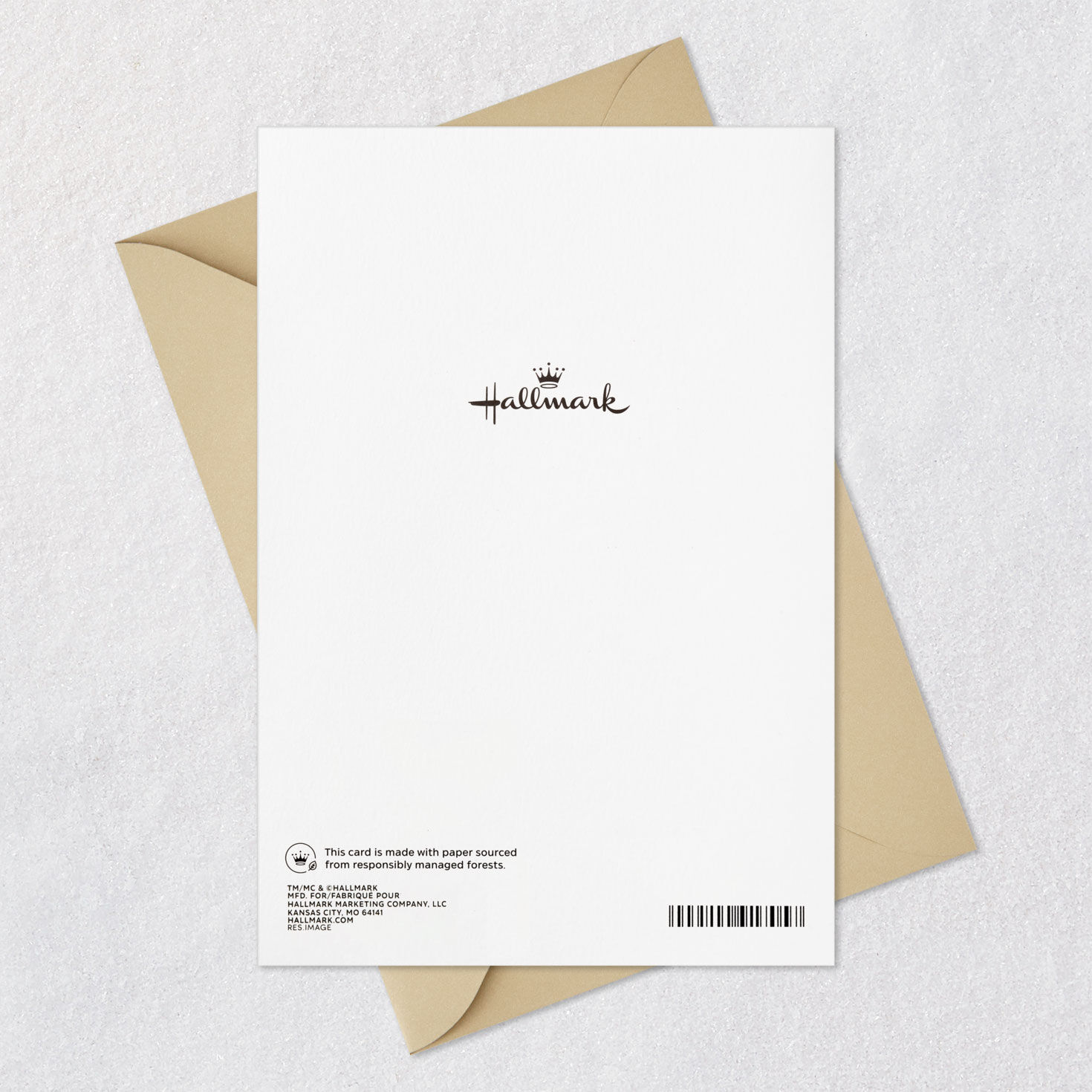 Sun Over Colorful Landscape Sympathy Card Card Back with Envelope image number 7