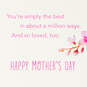 You're Simply the Best Mother's Day Card for Grandma, , large image number 2