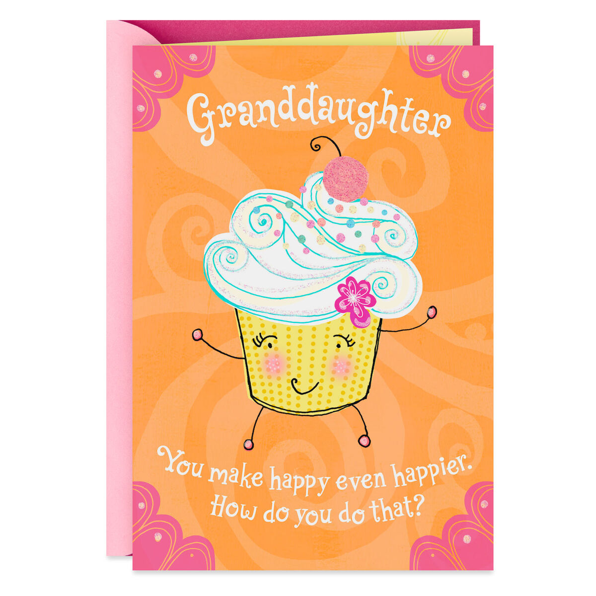 You Make Happy Happier Birthday Card for Granddaughter Greeting Cards Hallmark