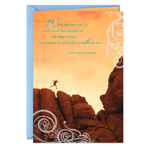 What Lies Within Us Graduation Card, 