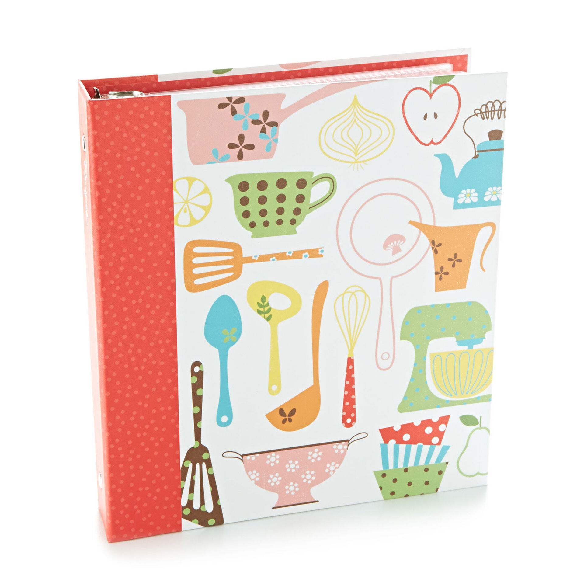 Retro Recipe Organizer Binder