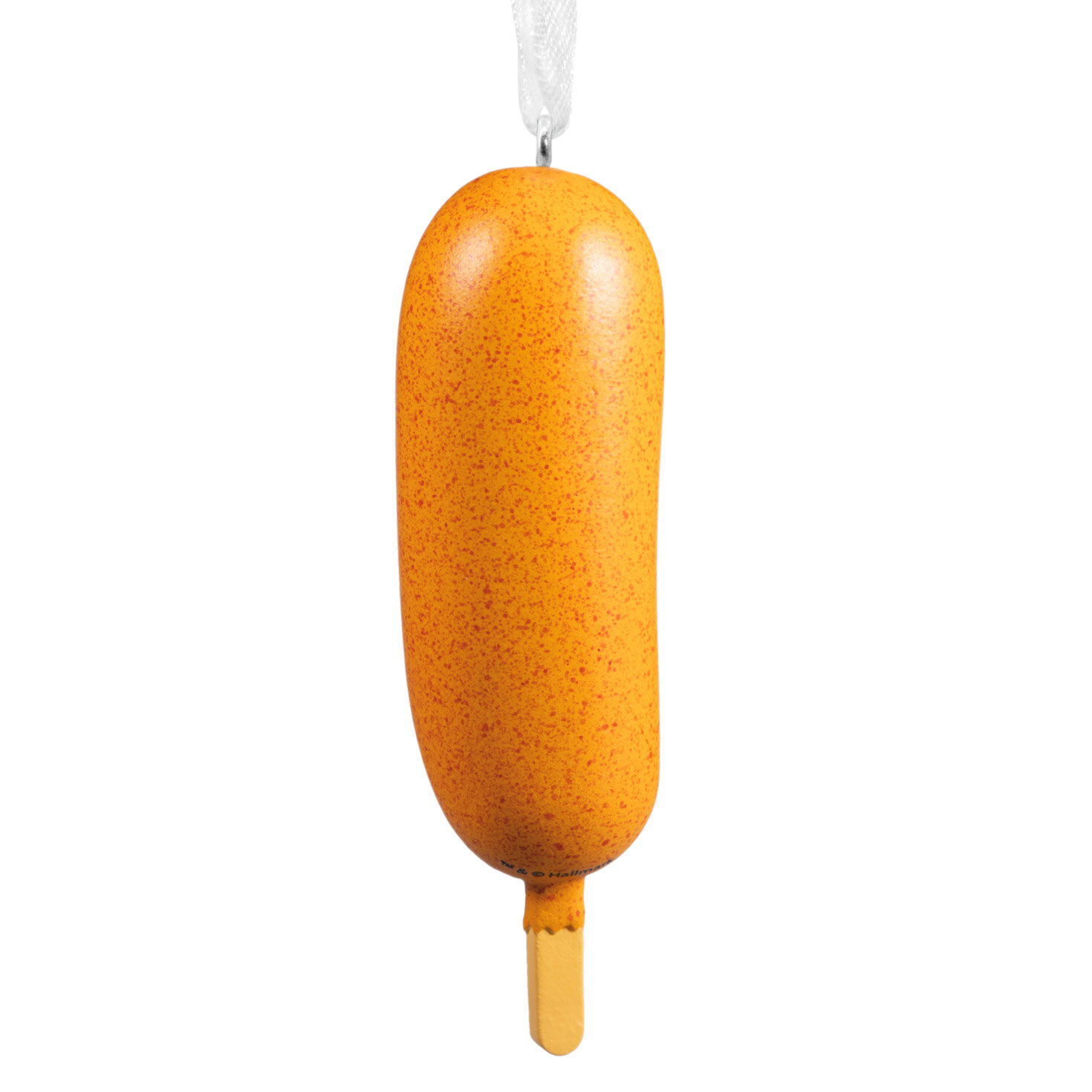 Cheery Corn Dog Christmas Ornament Back image number 6