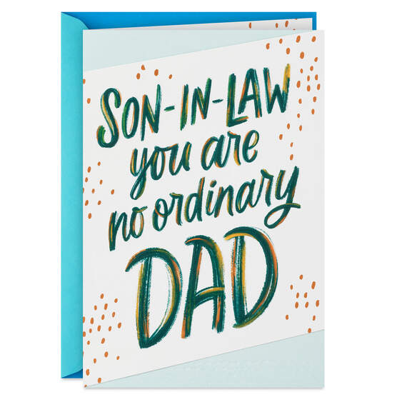 No Ordinary Dad Father's Day Card for Son-in-Law