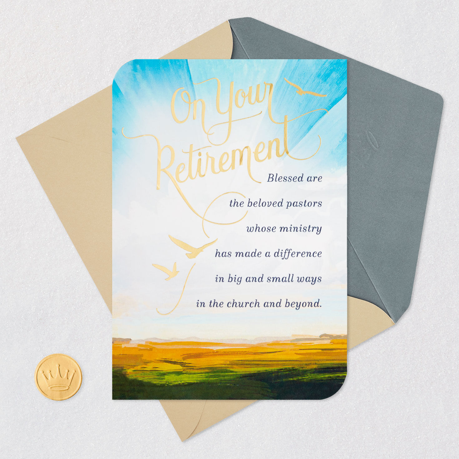 God's Best to You Religious Retirement Card for Pastor for only USD 3.99 | Hallmark
