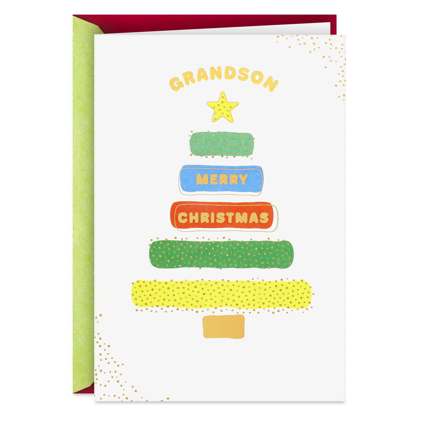Incredible You Christmas Card for Grandson