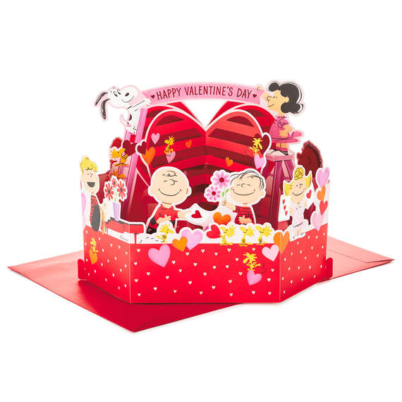 Jumbo Peanuts® 3D Pop-Up Valentine's Day Card, , large image number 1
