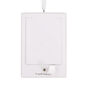 White Border Picture Frame Christmas Ornament Back image number 6