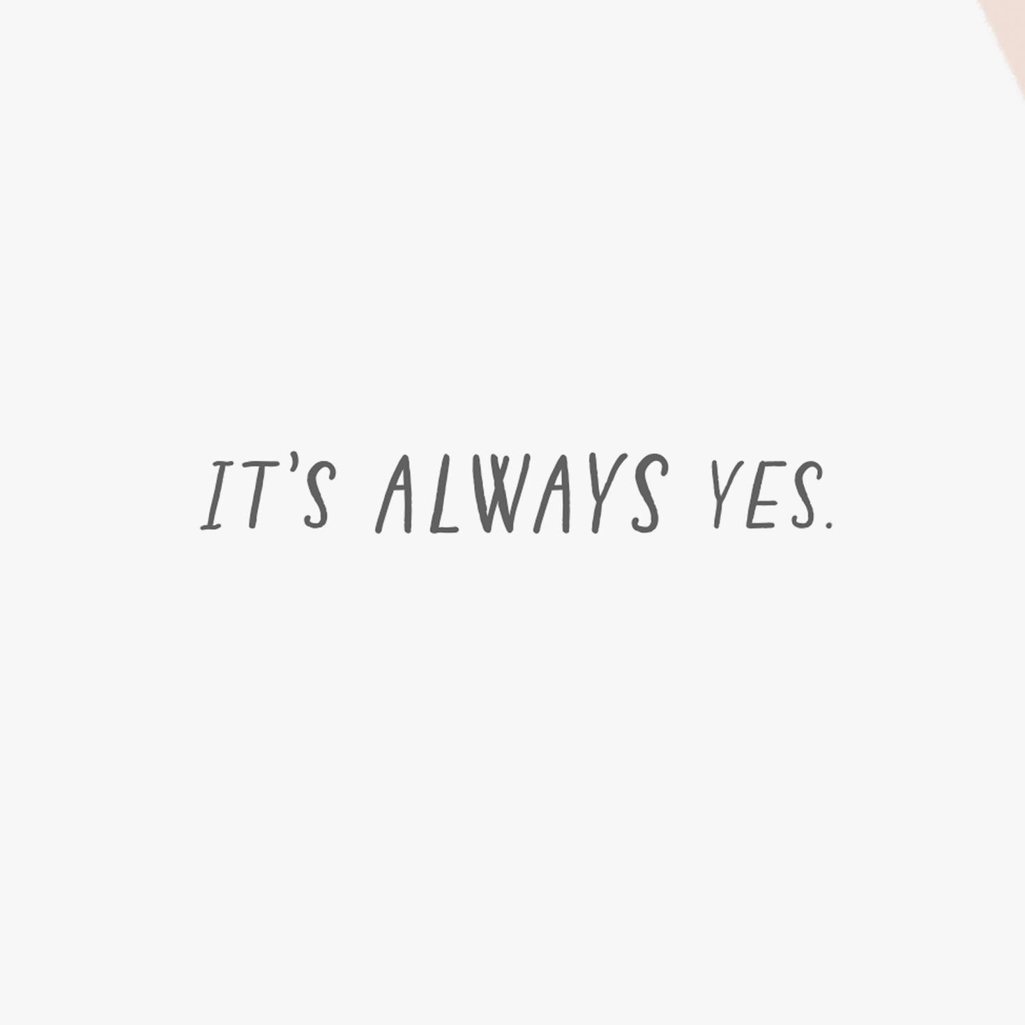 Abstract Design Thinking of You Card Sentiment image number 2