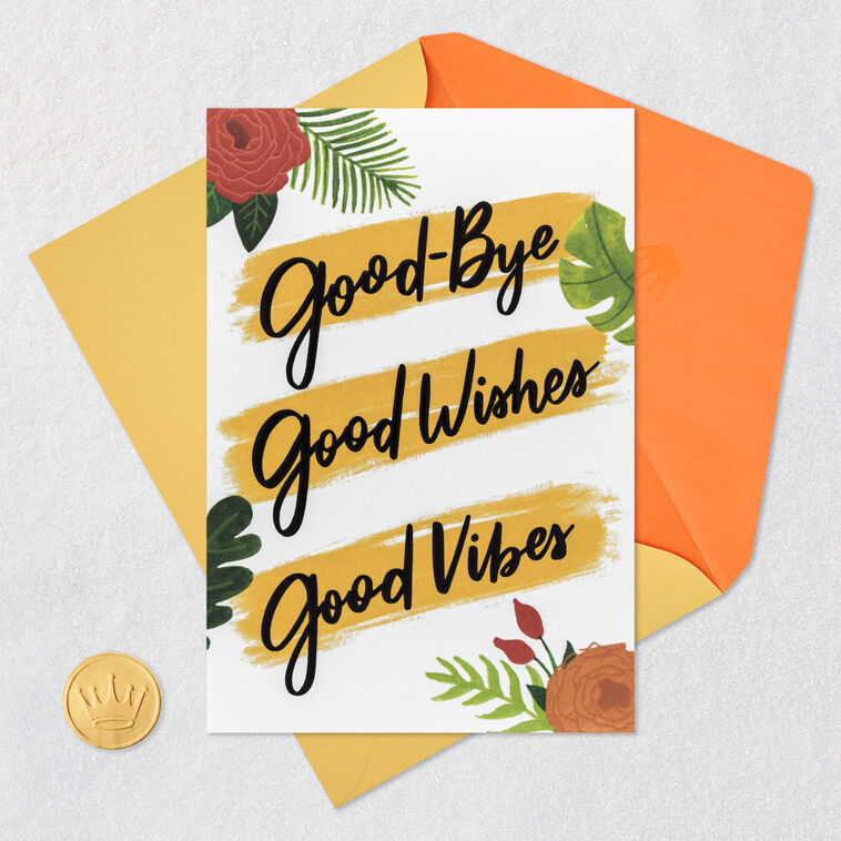 Hallmark Goodbye Cards Printable Free, Printable Farewell Card