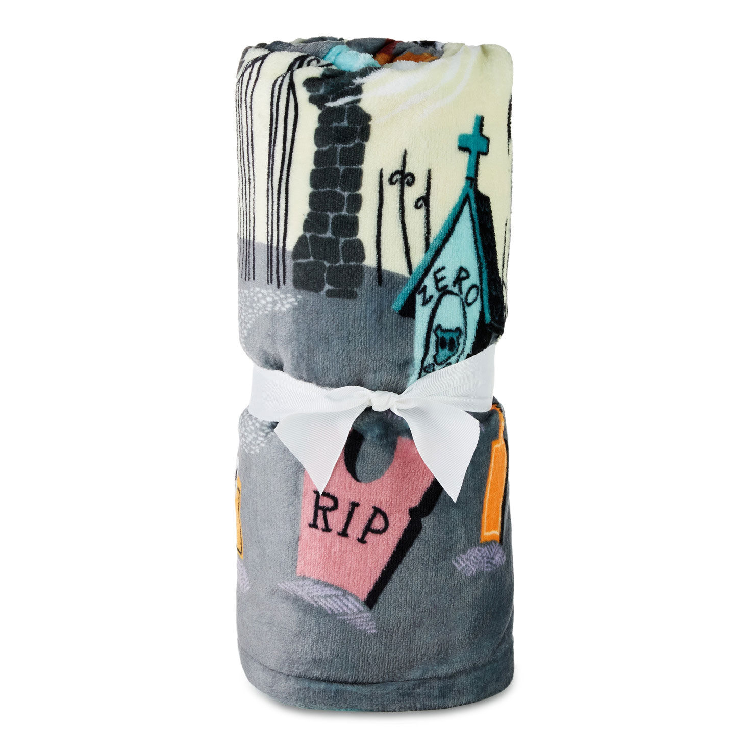 Halloween Town Christmas Town Two-Sided Blanket package image number 5