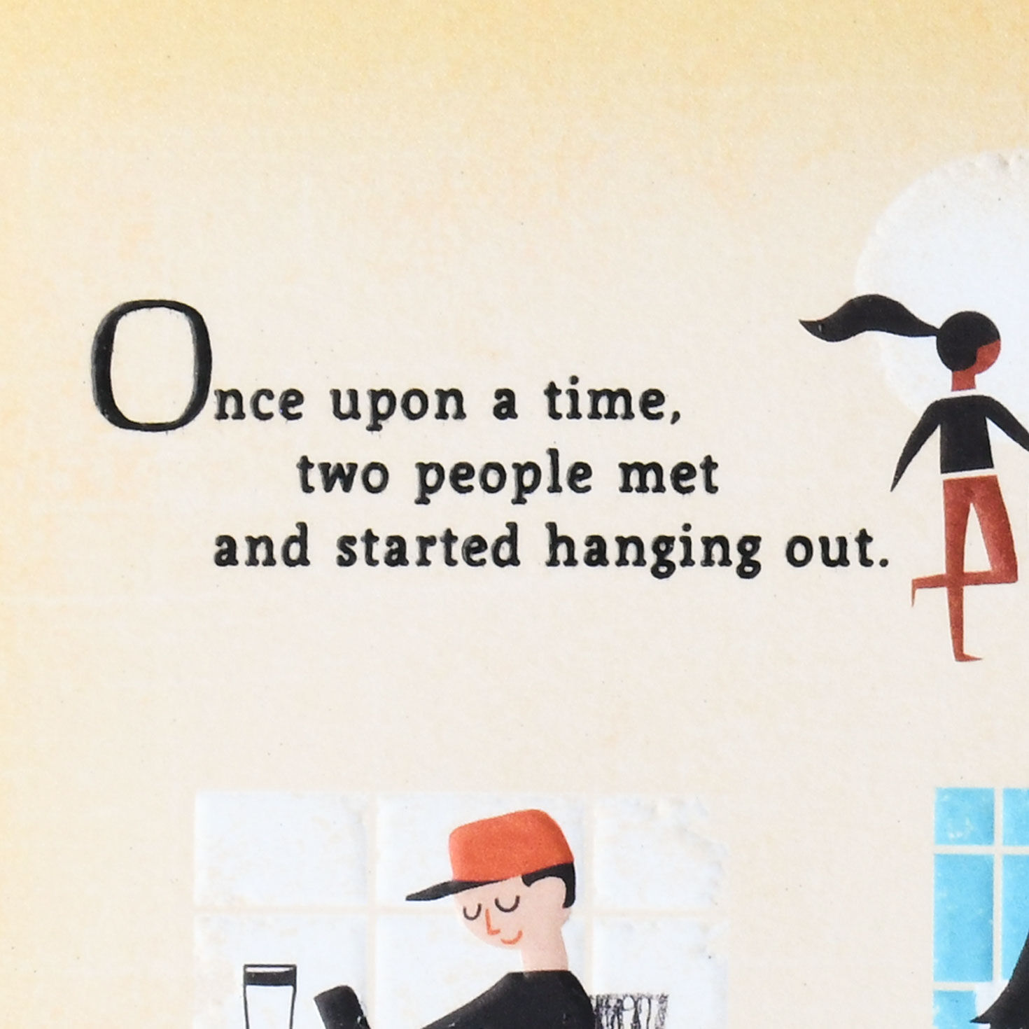 Couple on Scooter Husband Birthday Card Sentiment image number 2
