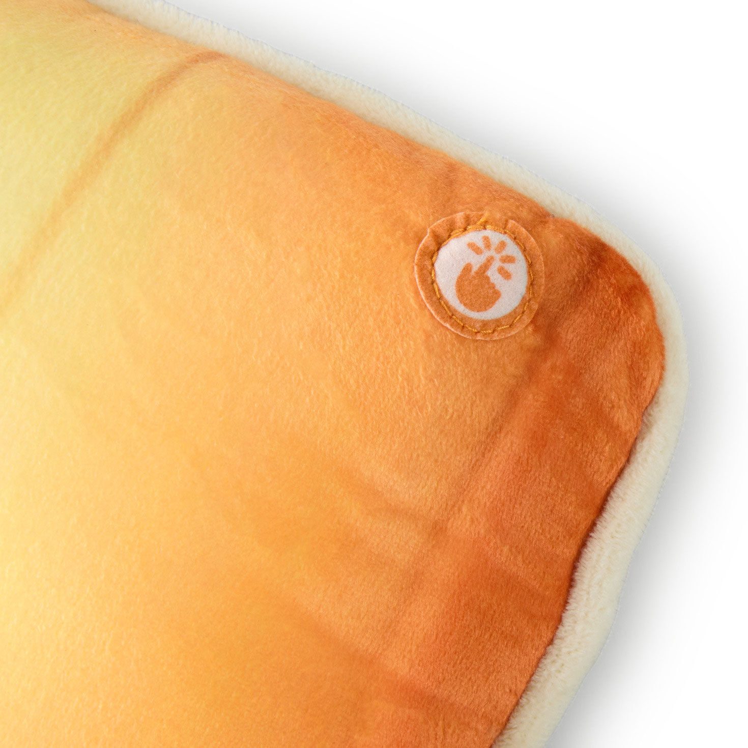 Leg Lamp Shaped Light-Up Pillow upclose view on button image number 7