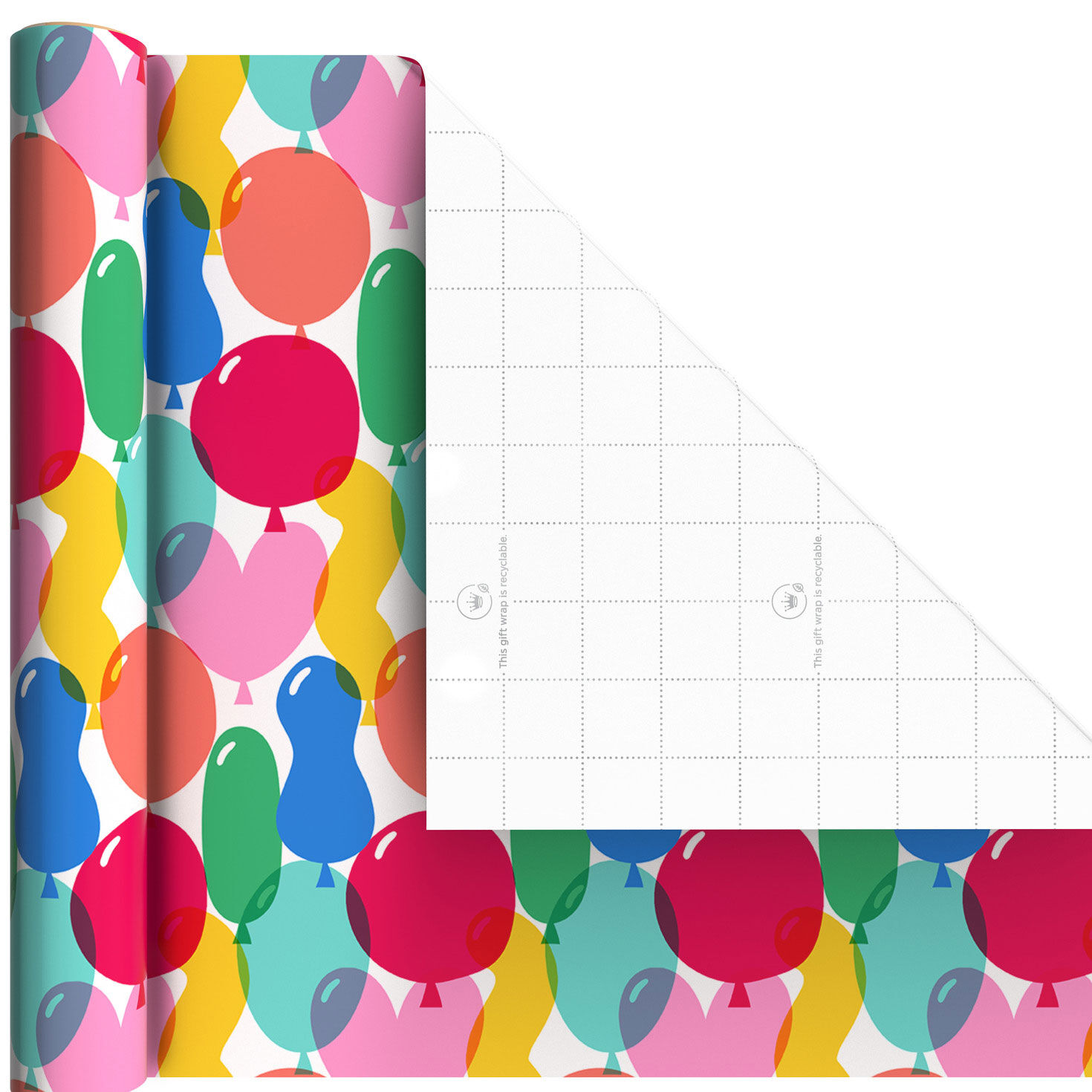 Stripes, Balloons and Dots Mini Gift Wrap Rolls Wrap square image number 6