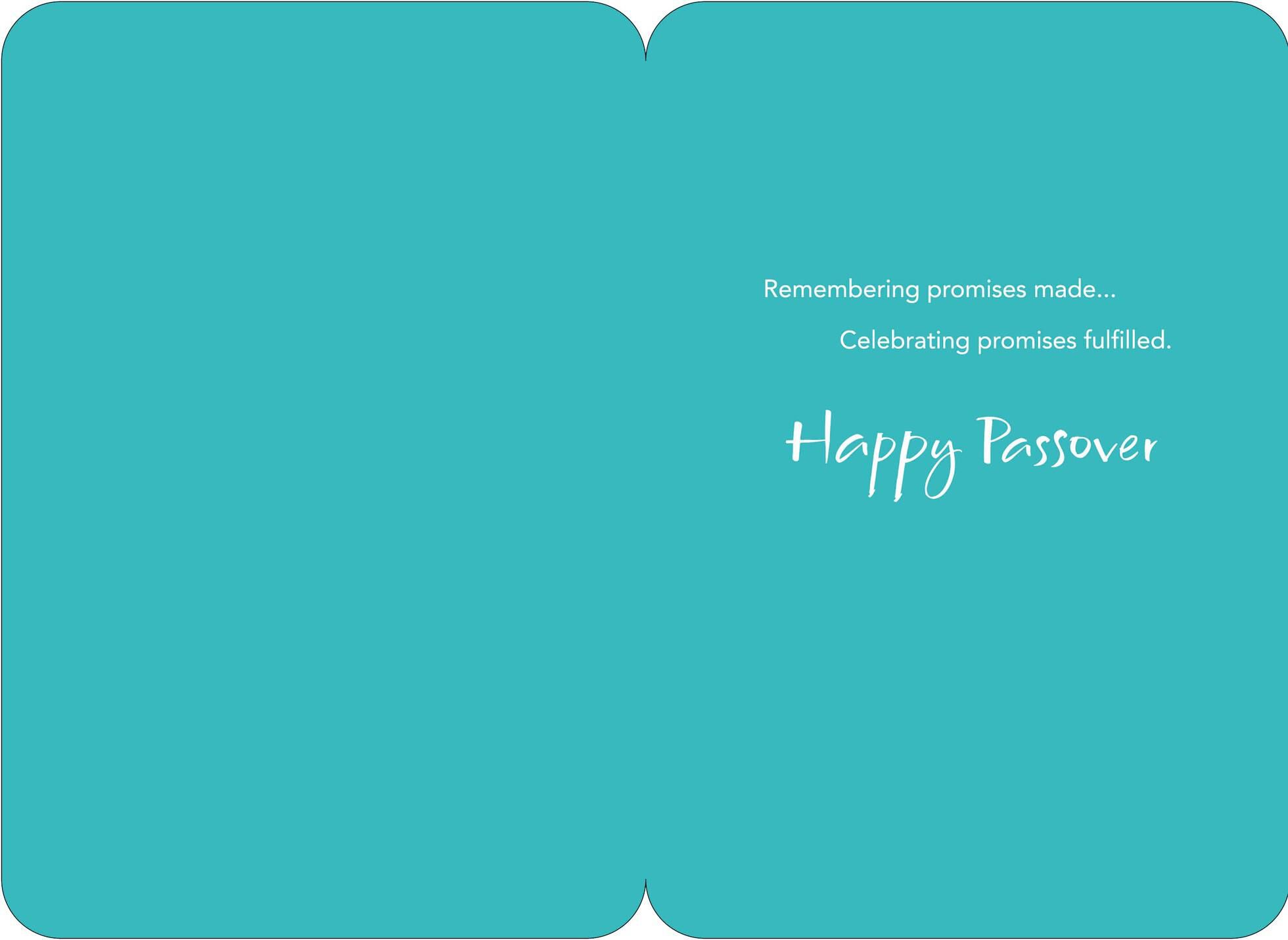 Promises Fulfilled Passover Card