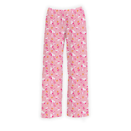 Brief Insanity Snoopy Smile Pink Lounge Pants, 