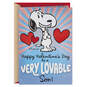 Peanuts® Snoopy For a Lovable Son Pop-Up Valentine's Day Card, , large image number 1