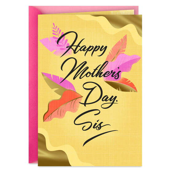 It's Your Day to Relax Mother's Day Card for Sis