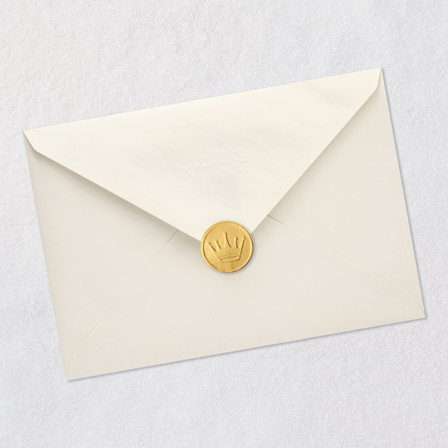 Gray Sloth Funny Belated Birthday Card Envelope Back with Seal image number 8