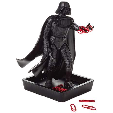 Star Wars™ Darth Vader™ Magnetic Paper Clip Holder, , large