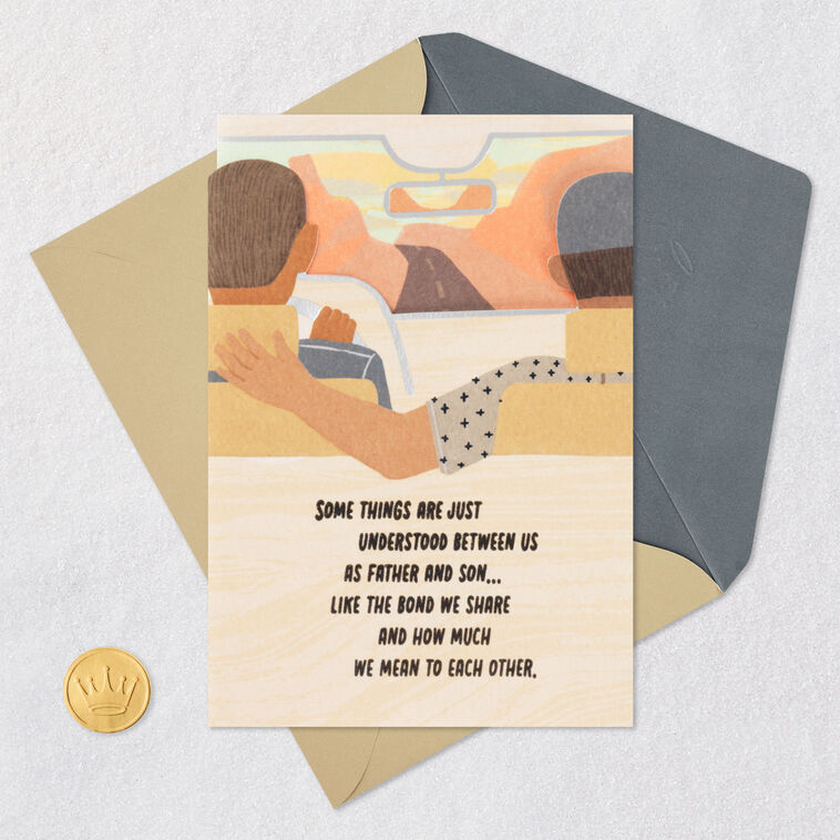 Father and Son Bond Birthday Card for Him, , large image number 5