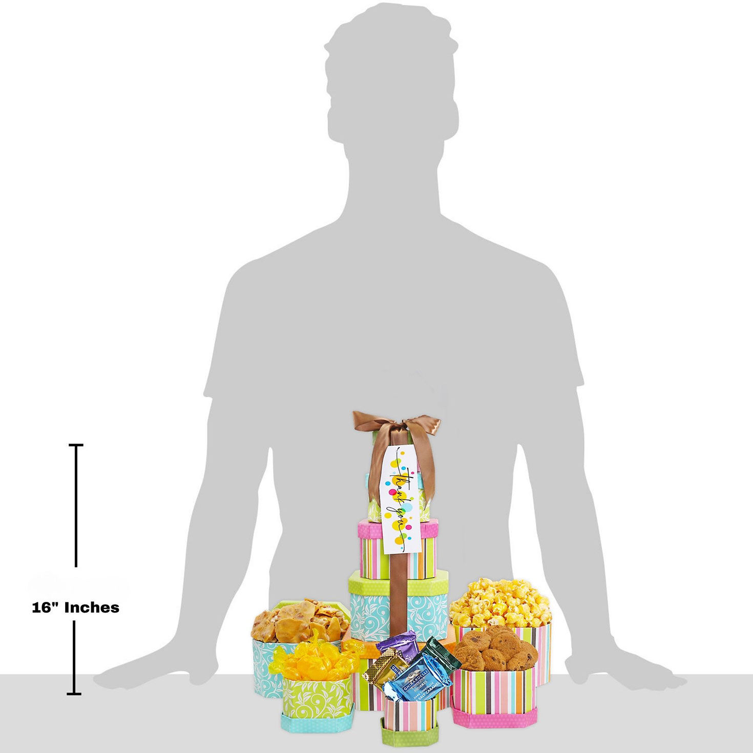 Thank You Treats Gift Tower of Treats scale image number 4