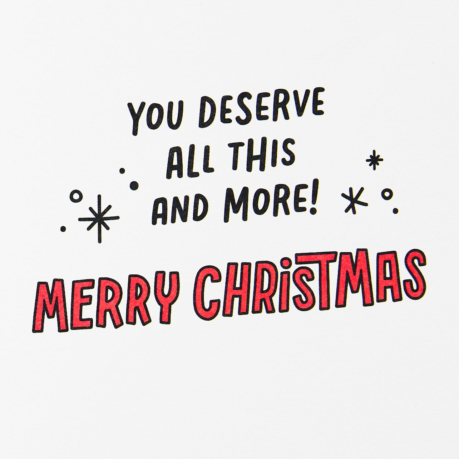 Red and Silver Gift Card Holder Christmas Card Sentiment image number 3