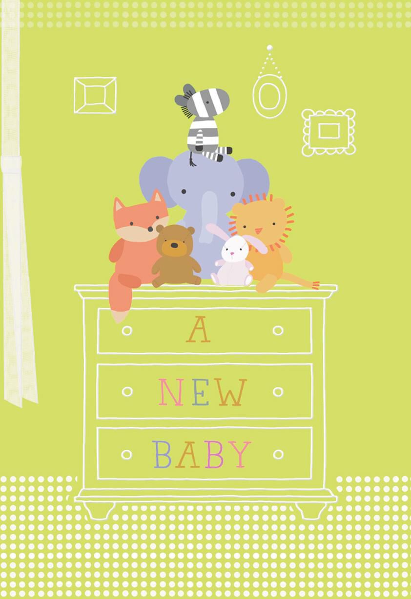Bless Your House New Baby Card