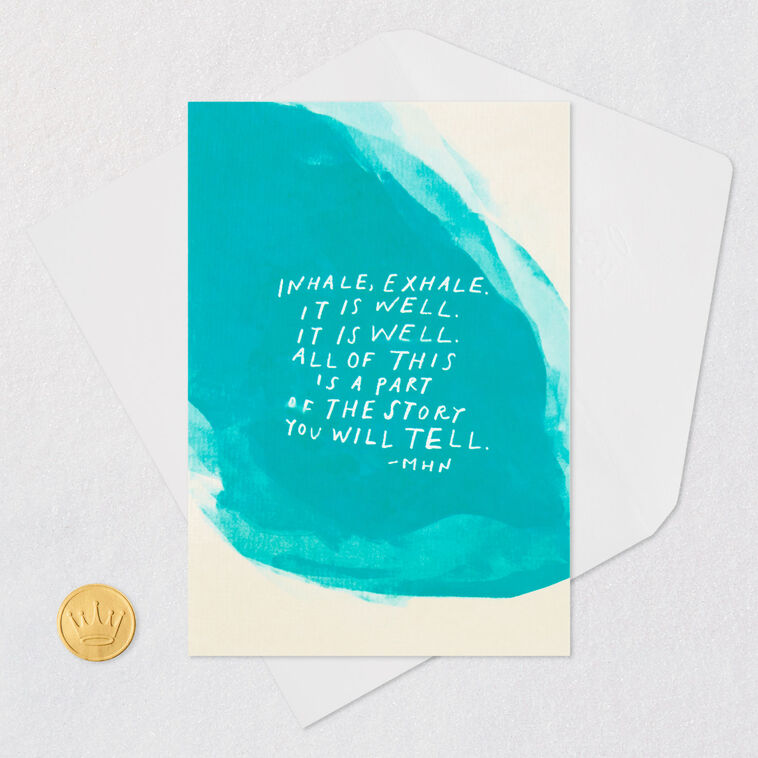 Morgan Harper Nichols It Is Well Encouragement Card, , large image number 5