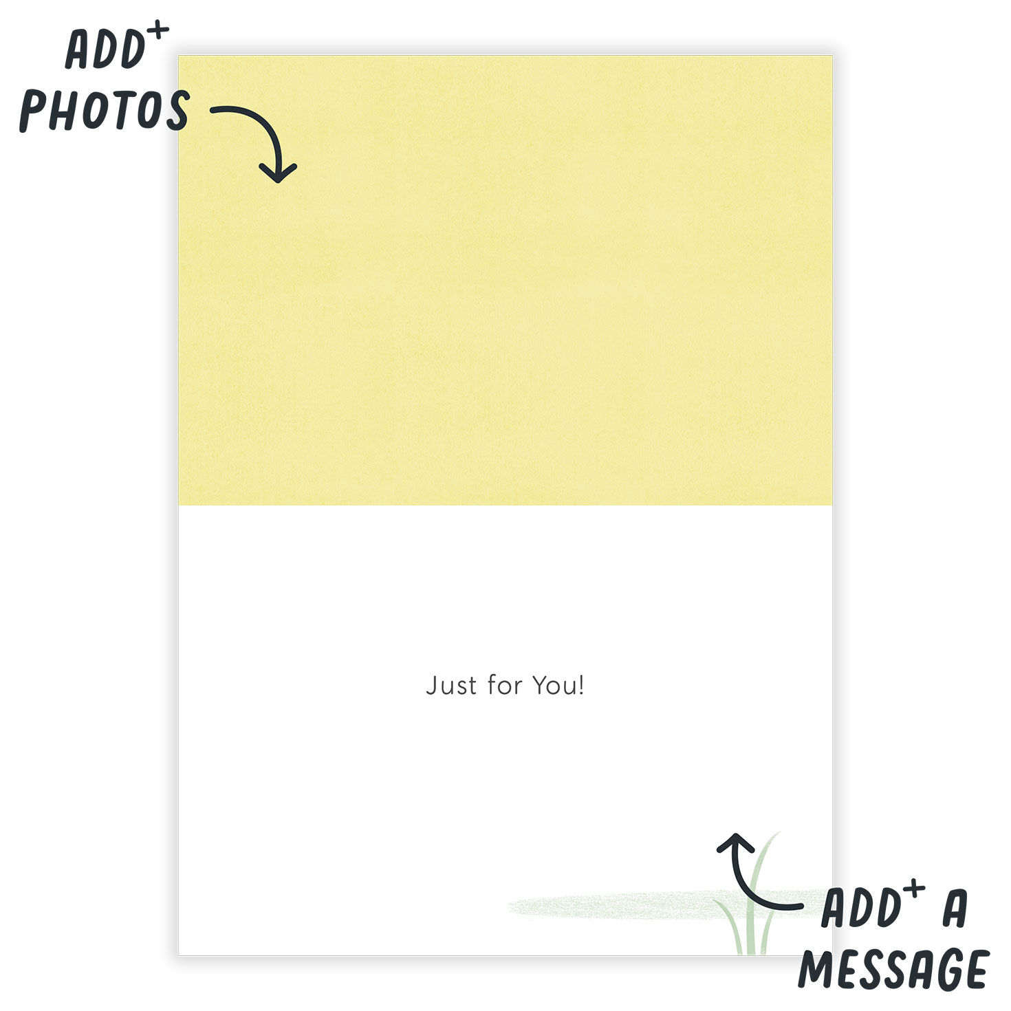 Snail Mailbox Personalized Thinking of You Card  image number 3