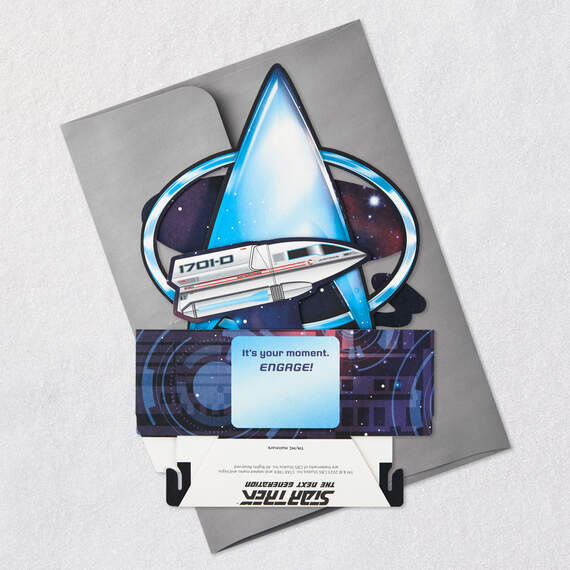 Star Trek™ Starfleet Incoming Message 3D Pop-Up Card, , large image number 8