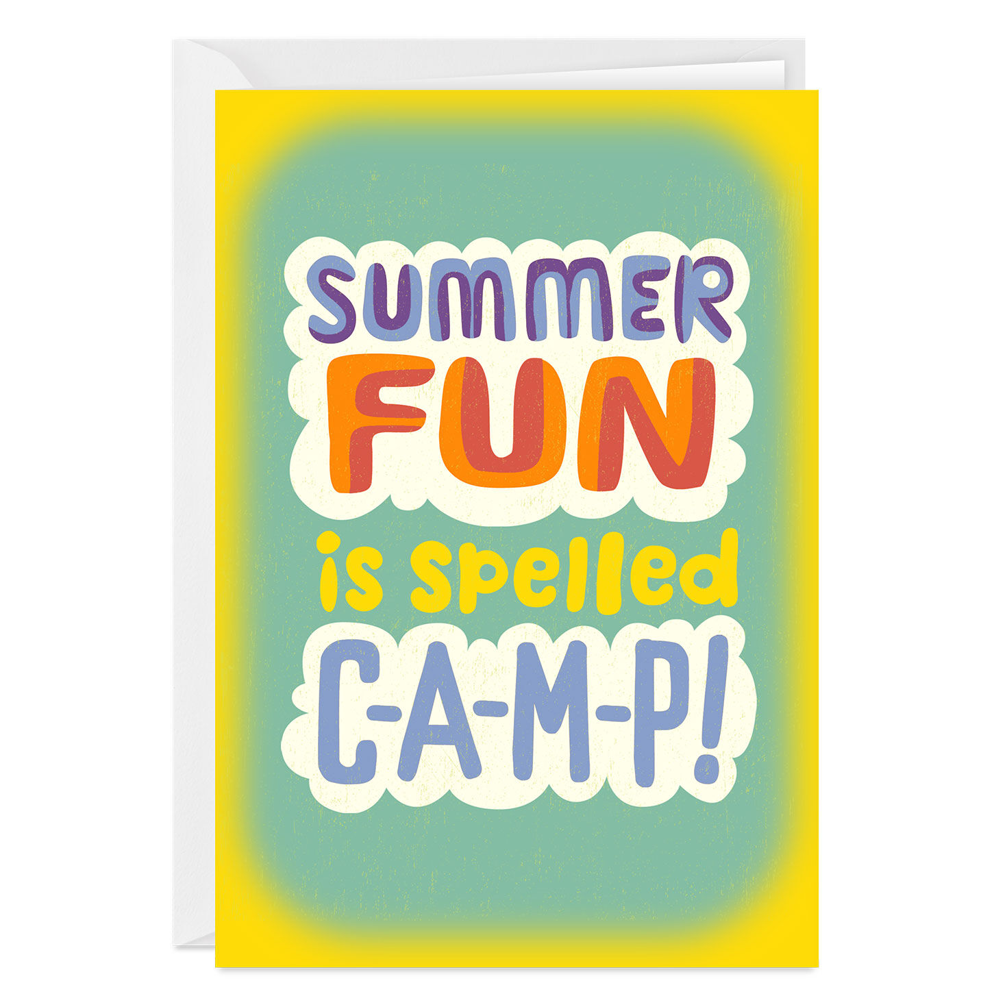 Fun Summer Camp Custom Card