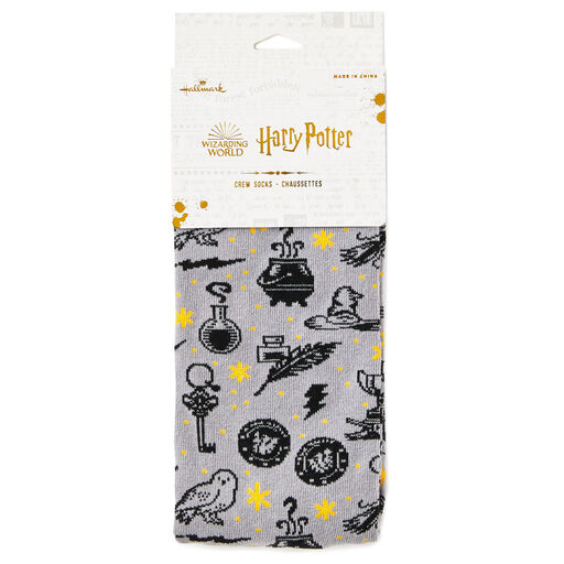 Harry Potter™ Wizarding World™ Icons Novelty Crew Socks, 