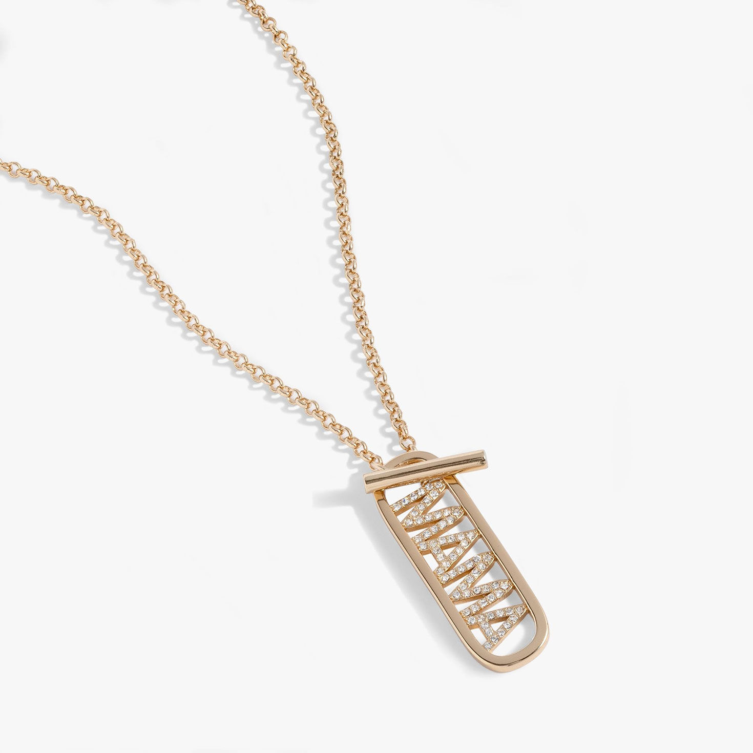 Alex And Ani Mama Toggle Pendant Necklace closeup view image number 3