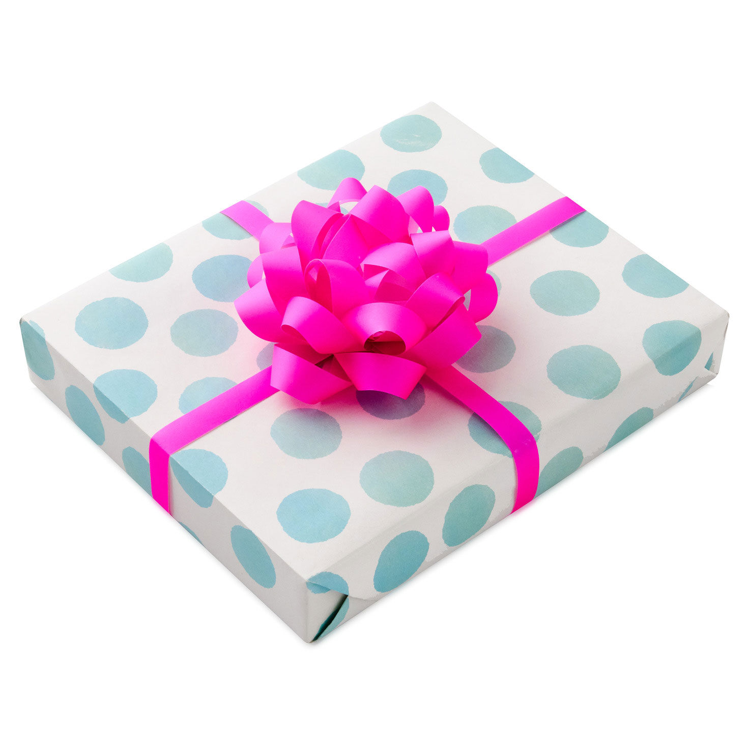 Neon Gift Bows With Matching Ribbons Kit in use image number 2