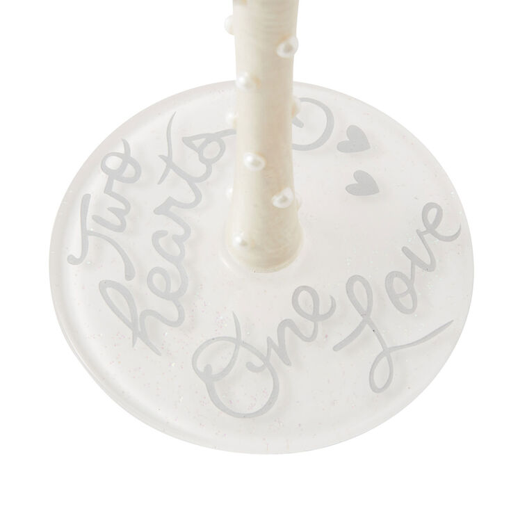 Keepsake for Bride or Wedding Day Lolita Wine Glass  image number 6