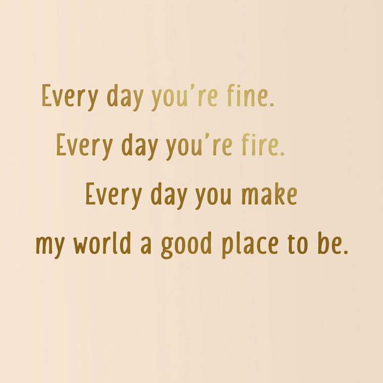 You're Everything to Me Birthday Card, , large image number 2